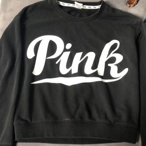 Pink Victoria’s Secret sweatshirt